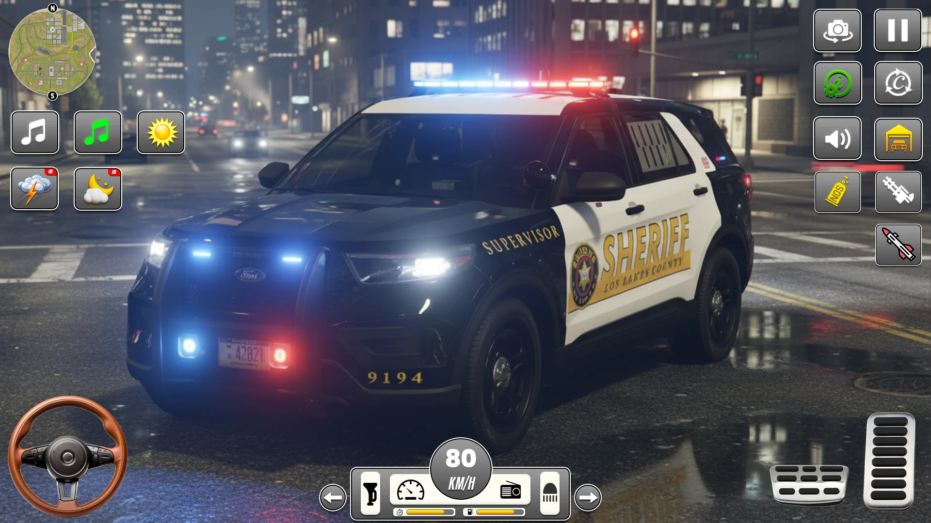 Police Car Chase Simulator 3D screenshot