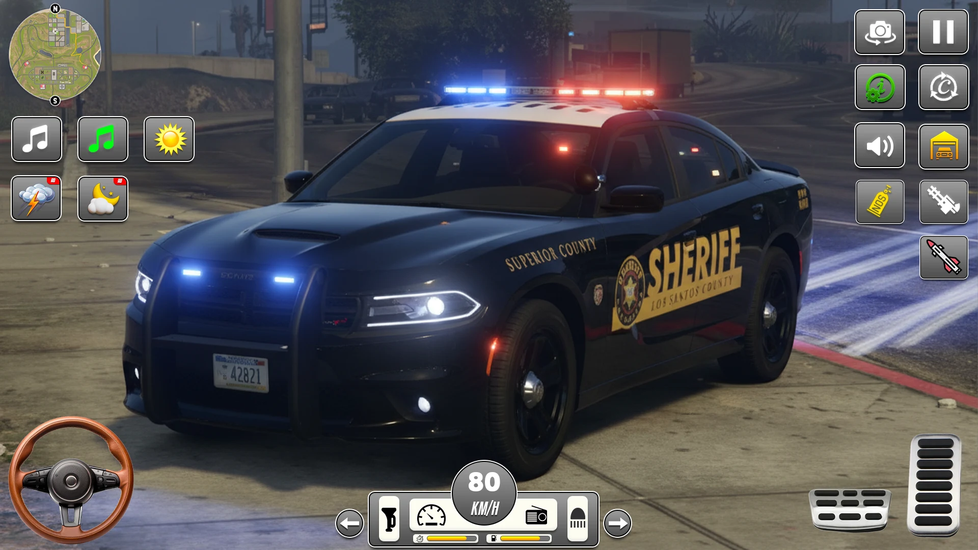 Police Car Chase Simulator 3D screenshot