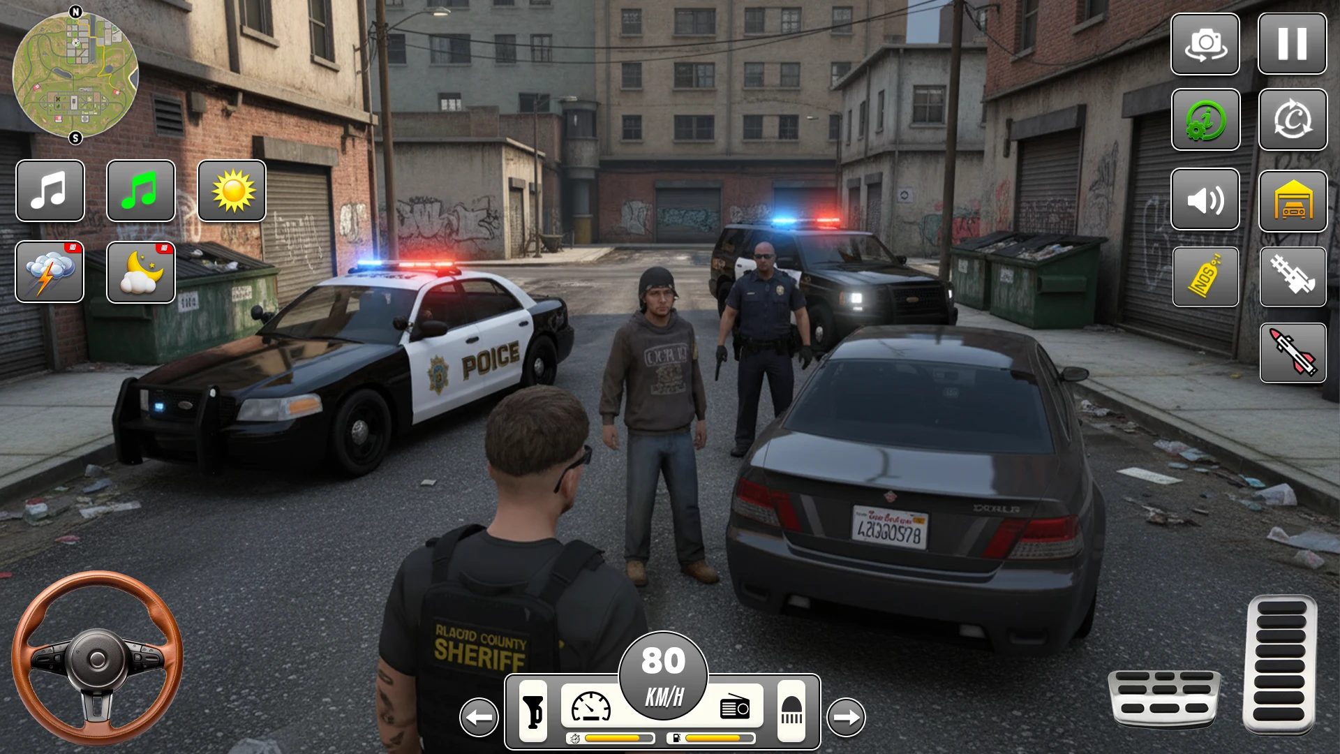 Police Car Chase Simulator 3D screenshot